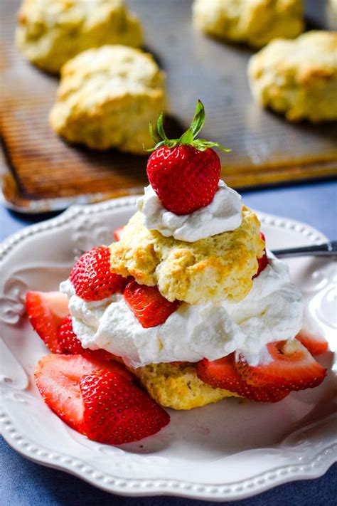 Quick and Easy Strawberry Shortcake Recipe Flour on My Fingers