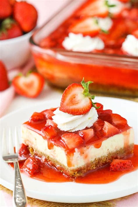 Easy No Bake Strawberry Cheesecake Practically Homemade