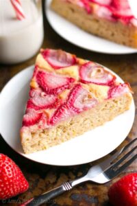 Simple Strawberry Lemon Cake Amy's Healthy Baking