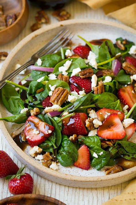 Strawberry Spinach Salad (with Balsamic Vinaigrette) Cooking Classy
