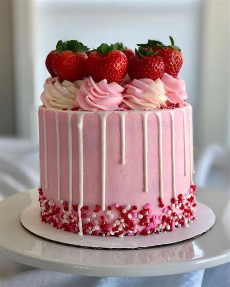 44 HQ Images How To Decorate A Cake With Fresh Strawberries / Top 10