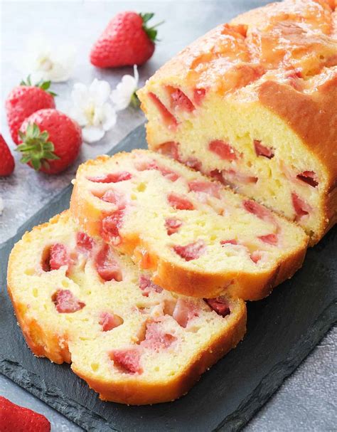 Strawberry bread (1 bowl recipe) The clever meal