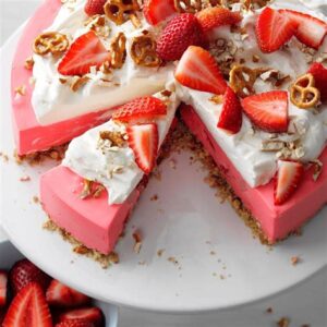 Super Easy Strawberry Pretzel Dessert Recipe The Best of Life® Magazine