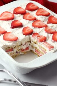 Strawberry Box Cake Tastes Like Homemade! A Night Owl Blog